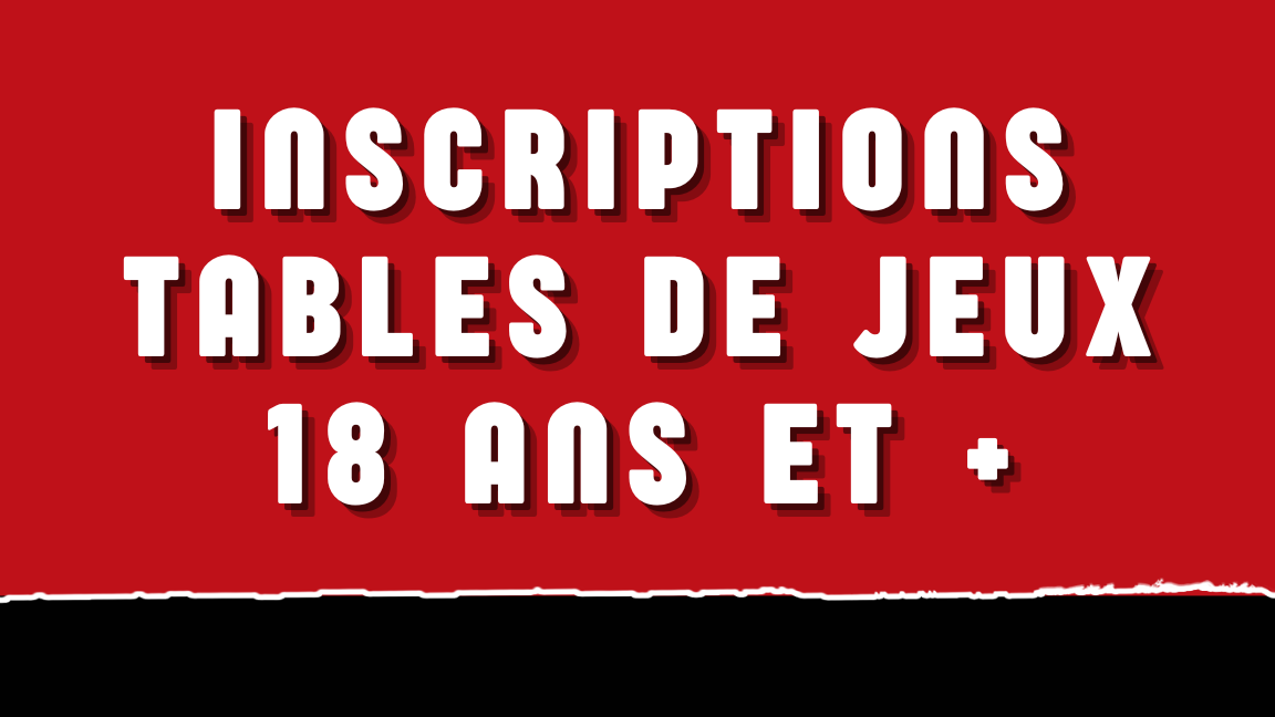 Tables de jeux - Rodéo Ayer's Cliff 2025